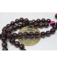 Lal (Granat) (Garnet) Taşı YARIM Dizi 6mm (18cm uzunluğundadır)