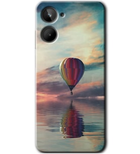 Realme 10 4G Kılıf HD Desen Baskılı Kılıf - Zeplin