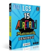 Adrenalin Yayınları 8. Sınıf Matematik 15 Branş Denemesi