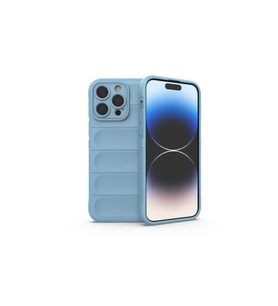 Apple İphone 15 Pro Kılıf Optimum Silikon - Sky Blue