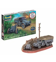 Revell Starter Kit Askeri Krupp Protze KFZ 69 with 3,7cm Pak 73344