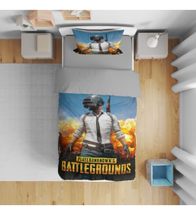 Erayshome PUBG 3D Tek Kişilik Nevresim Takımı