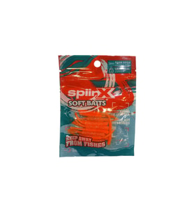 SpiinX Baby Fish Silikon 4.5cm 18P Glow Orange Gum
