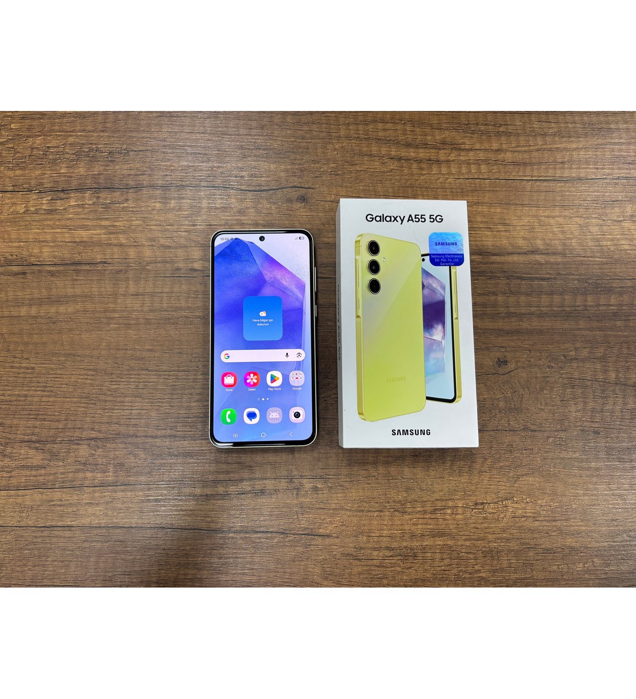 Samsung Galaxy A55 5G 128GB GB Yeşil Telefon (İKİNCİ EL)