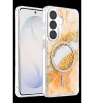 Onegif Galaxy S26 Lotus Simli Magsafe Kapak - Turuncu