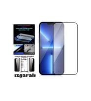 Iphone Xr Hayalet Ekran Koruyucu Toz Filitreli Izgaralı Anti Dust Tam Kaplayan Kırılmaz Cam
