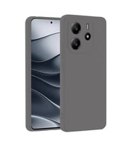 Xiaomi Redmi Note 14 4G Kılıf First Silikon - Gri