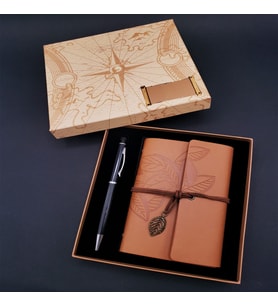 Taba Defter ve Siyah Kalem