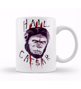 Planet Of The Apes Hail Caesar Kupa Bardak Porselen