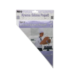 NAYLON 25CM 50PCS KREMA SIKMA POŞETİ TORBASI (4767)