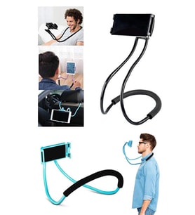 Durukar® Boyuna Asılan Ergonomik 360 Derece Cep Telefonu Tutucu Stand