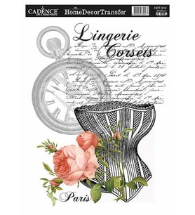 Cadence Home Decor Transfer 25x35 cm. HDT-010 