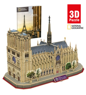Cubic Fun National Geographic Serisi Notre Dame De Paris 3D Puzzl