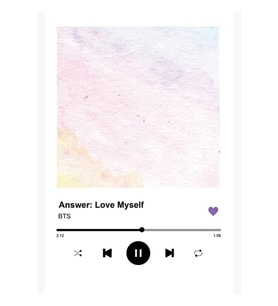 Bts Cevap: Love Myself Müzik Çalar Tablo Ahşap Poster Dekoratif Kod760