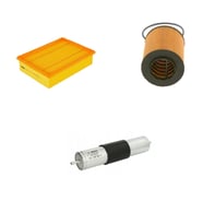 Bosch Filtre Bakım Seti BMW 7 SERİSİ 728i Benzin E38 1996-2001 Hava + Yağ f. + Yakıt Filtre Bosch