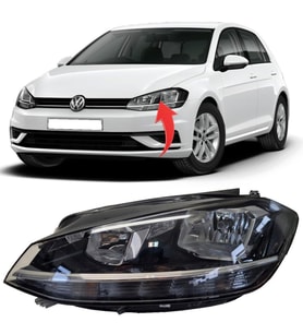 Vw Golf 7.5 Sol Far Halojen 2017-2020 5G1941005D-1