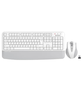 A4 Tech Fg2500s Plus, Beyaz, Fstyler, 2.4ghz Kablosuz, Türkçe Q, M.medya Klavye Mouse Set