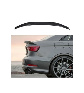 AUDI A3 Sedan Spoiler Fiber 2014 ve Sonrası