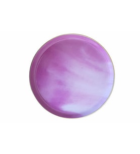 Porland Posh Pembe Düz Tabak 28cm