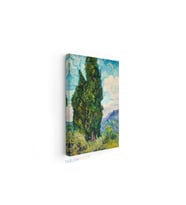 Dikey Kanvas Tablo Salon Duvar Tablosu Vangogh 51 Yeni Ev Hediyesi Ofis Tablosu