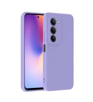 Coverzone Xiaomi Redmi 15 5G ?le Uyumlu K?l?f Z-Mara Lansman Vieri Tam Koruma Arka Kapak Kamera Koruma �?k?nt?l? P�r�zs�z Y�zey Lila