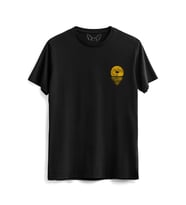 Sun Baskılı  Siyah Tshirt