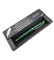 Signator® C400 Yeşil Gold Tükenmez Kalem  İsme Özel Kalem  Hediyelik Kalem (Karışık)
