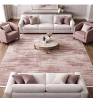 Hoom Rugs Emp Dora DR001 180x260 Modern Tozumaz Halı (Gri - Lila)
