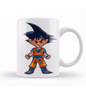 Dragonball Goku Kupa Bardak Porselen