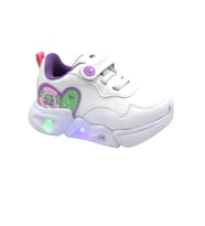 Prego (Tiwittoys) Işıklı Hafif Taban Cırtlı Çocuk Spor Ayakkabı BEYAZ