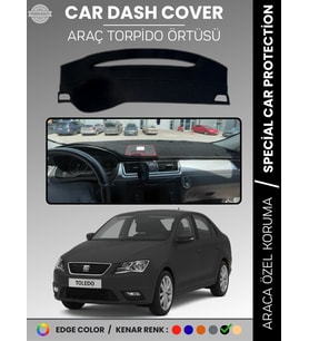 SEAT TOLEDO (2013-2017) Torpido Örtüsü Ön Göğüs Halı Torpido Koruma Birebir Uyum Kaymaz UV Koruma