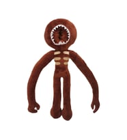 Rainbow Friends Kahve UzunKol Ithal Peluş Oyuncak 34Cm (Siyah - Beyaz)