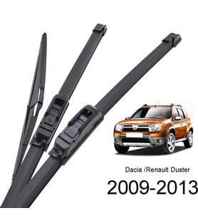 Dacia Duster Ön + Arka Cam Muz Silecek Takımı 2009-2013