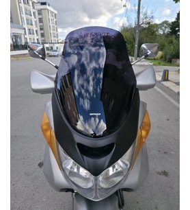 MOTOCAM Suzuki Burgman 400 Ön Cam 1999-2006 Model 64cm Siyah Renkli 4mm