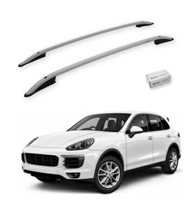 Turtle Porsche Cayenne (92A-E2) 2011-2017 Tavan Çıtası Crown Gri