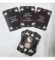Eril Dişil Tarot Konuşturma Kartları Siyah