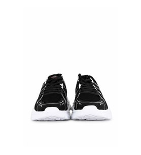 Trender Wanderfull Siyah - Beyaz Erkek Sneaker 4338