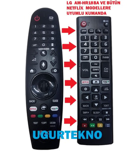 LG AM-HR18BA VE BÜTÜN SMART NETFLİX MODELLERİNE UYUMLUDUR
