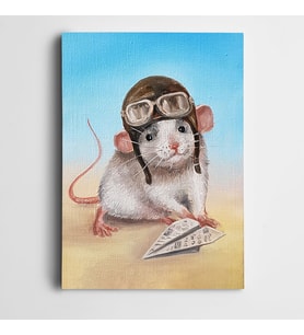 Hamster Kanvas Tablo