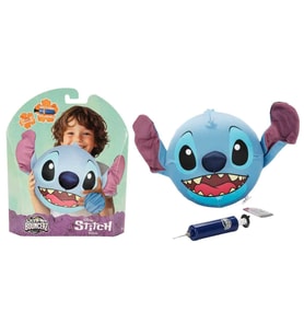 Lit’l Biggie Bouncerz Stitch Peluş - 22 cm Şişirilebilir Peluş Oyuncak