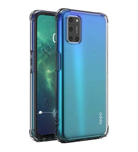 Oppo A52 Shock Absorbing Darbe Emicili Şeffaf Silikon Kılıf