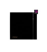 Dekoratif Siyah Havalandırma Fanı Black Silent 100 Cz Design Ultra Sessiz Banyo Wc Aspiratörü Soler Palau Estetik Dizayn 