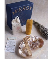 Macabeli Enerji Seti (Macabe İncili Sedef Tütsülük + Palo Santo Tütsü + Balmumu Mum + Lavanta Tütsü)