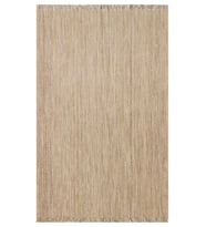 Kahverengi Salon Kilimi Modern Stil Düz Dokulu Polyester Jüt Karışımlı Makine Dokuma