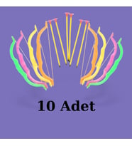 Plastik Ok Yay Seti (10 Adet)