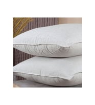 Pamuklu İpliği Boyalı Yıkamalı Kapaklı Yastık Kılıfı 2’li Set 50x70 cm Çift İğne Detaylı