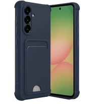 Galaxy A36 Kılıf Kelvin Kartvizitli Silikon - Lacivert