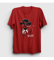 Presmono Unisex Kırmızı Jamie Film Django Unchained T-Shirt 243813tt