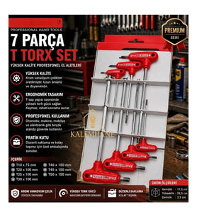 Kalemhane Cerpa Norm 7 li T Torx Seti