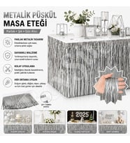 Masa Püskülü Gümüş